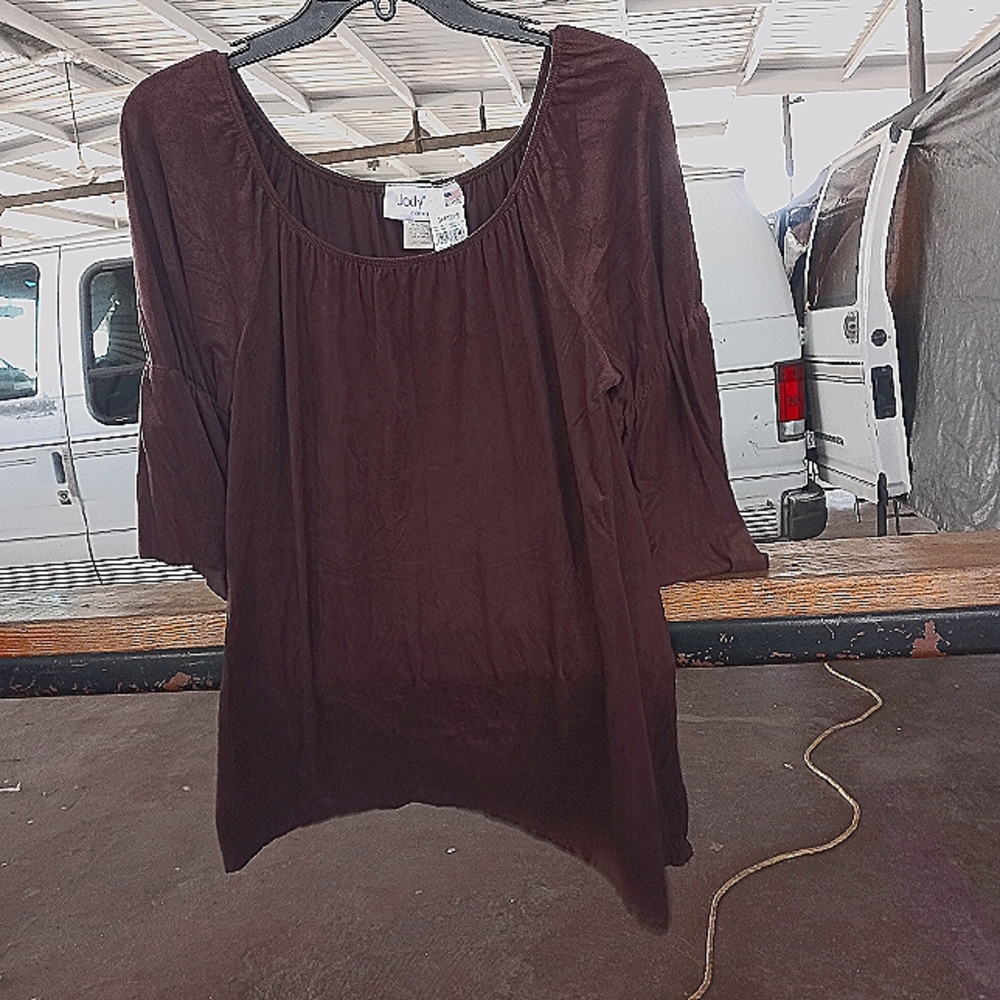Dark brown dress